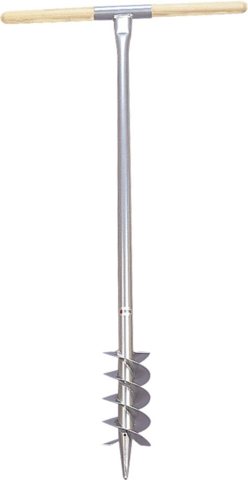 Handerdbohrer  Ø 70 mm, verzinkt Gesamtlänge 100 cm