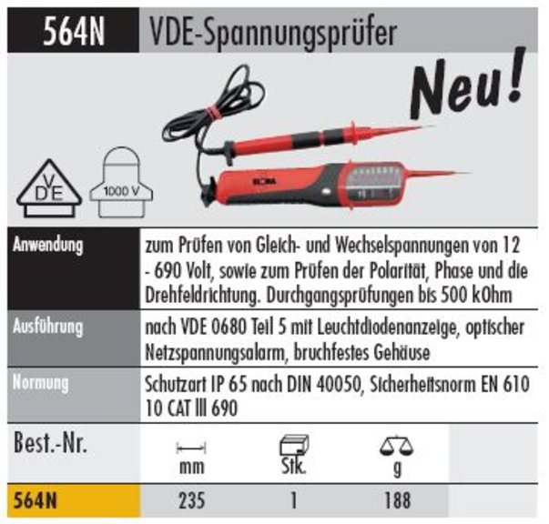 VDE-ELORA-Spannungsprüfer  