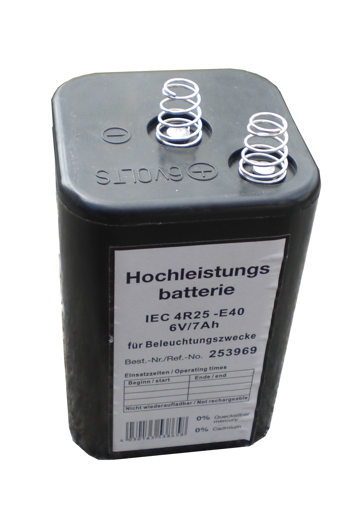 NESTLE Zubehör Arbeitsschutz Batterie für Warnleuchte