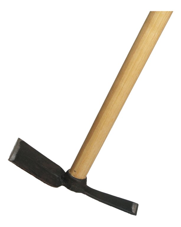 ADLER Gartenhacke 1-zinkig, Eschenstiel 1350 mm, Blatthöhe 270 mm