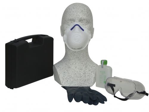 GGVSEB/ADR-Koffer Partikel-Plus bei möglichem Auftreten partikelförmiger Schadstoffe, z.B. pulverförmiger Ladung GGVSEB/ADR-Koffer Partikel-Plus bei möglichem Auftreten partikelförmiger Schadstoffe, z.B. pulverförmiger Ladung