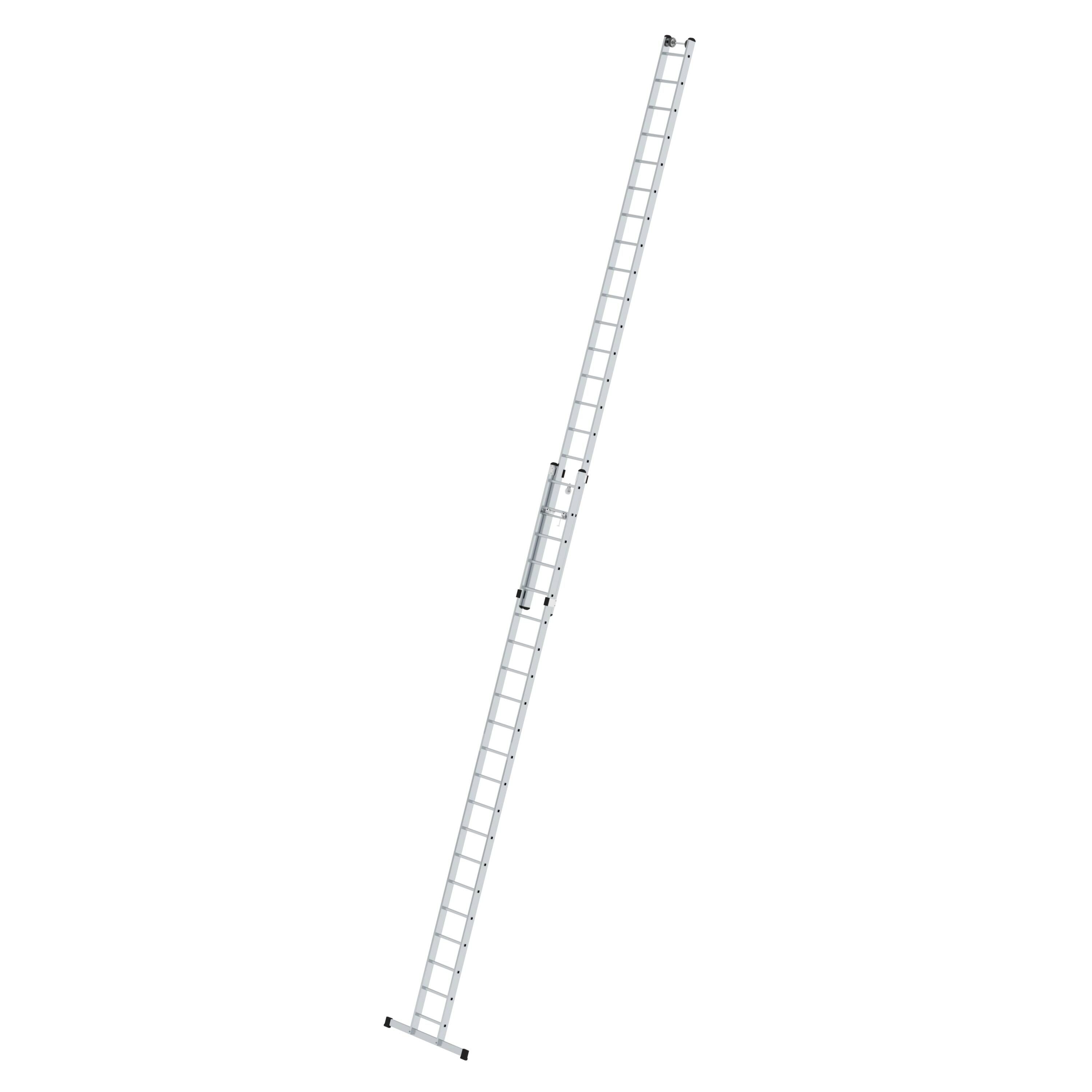 Sprossen-Seilzugleiter mit Standard-Traverse 2x21 Sprossen