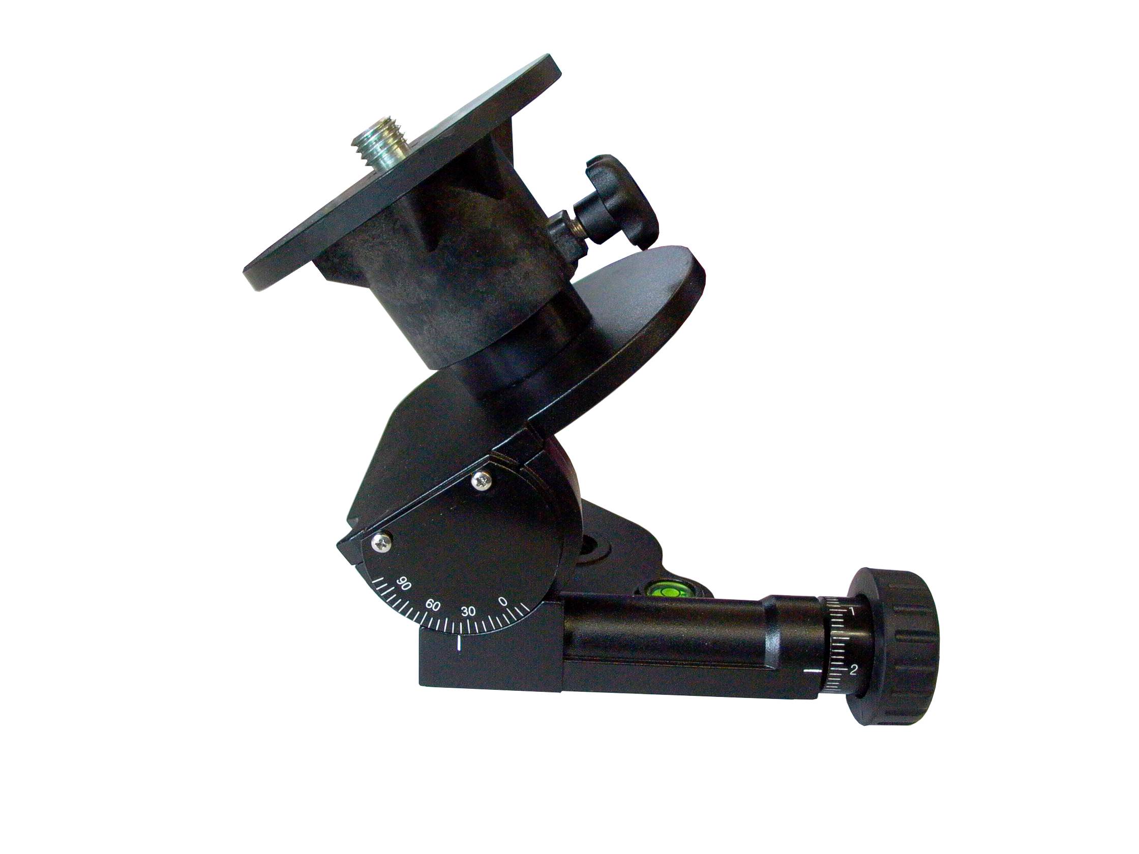 NESTLE Neigekeil Für manuelle Neigung von Baulasern Anschlussgew. 5/8 Zoll, Skala je 5Grad