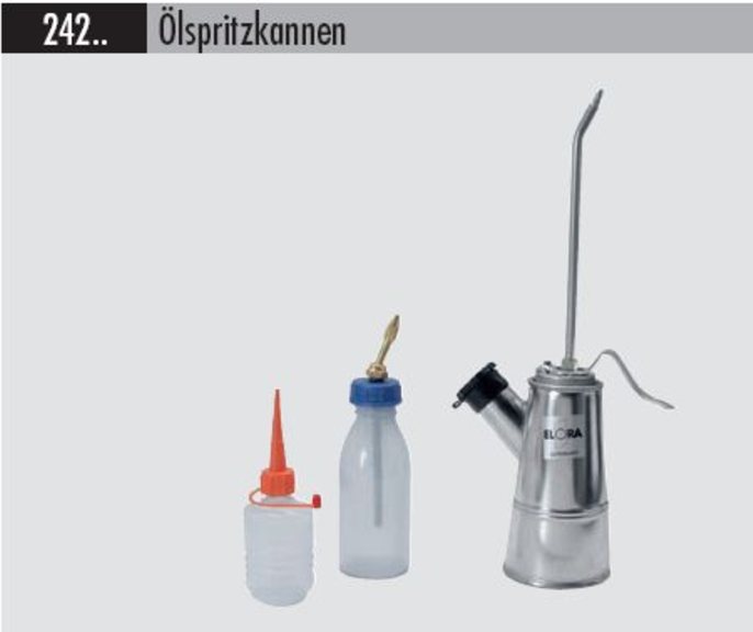 Ölspritzkanne  242B-250  ML  Blech, mit Pumpenhebel