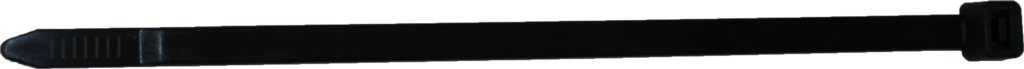 Kabelbinder 4,8 x 400 mm, schwarz, 25er Pack 