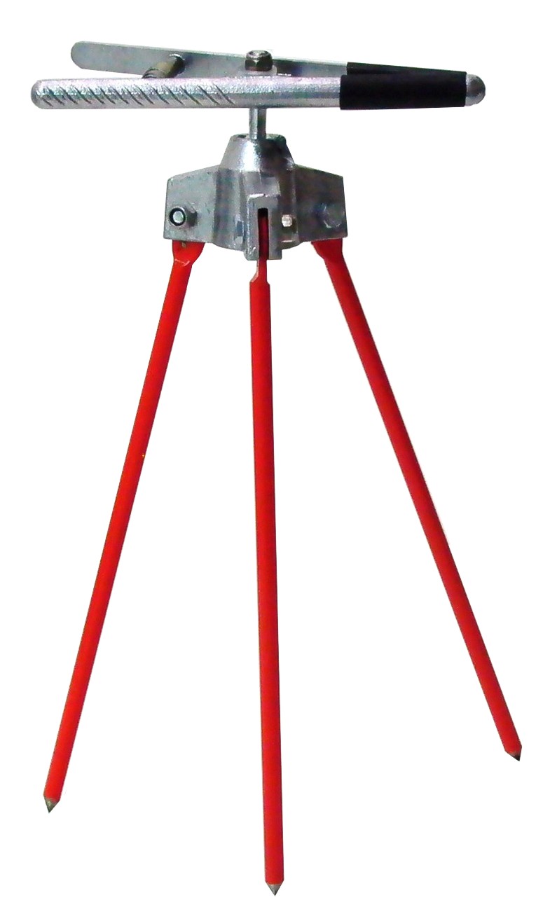 NESTLE Fluchtstabstativ Mini, leichte Ausführung mit Klemmbügel 27cm  NESTLE Fluchtstabstativ Mini, leichte Ausführung mit Klemmbügel 27cm