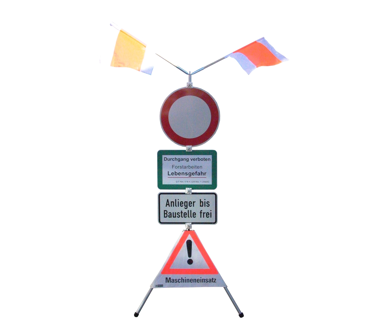 NESTLE Warnständer Absicherung von Gefahrenstellen