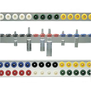 Varioflex-Ampullenschiene Alu. 