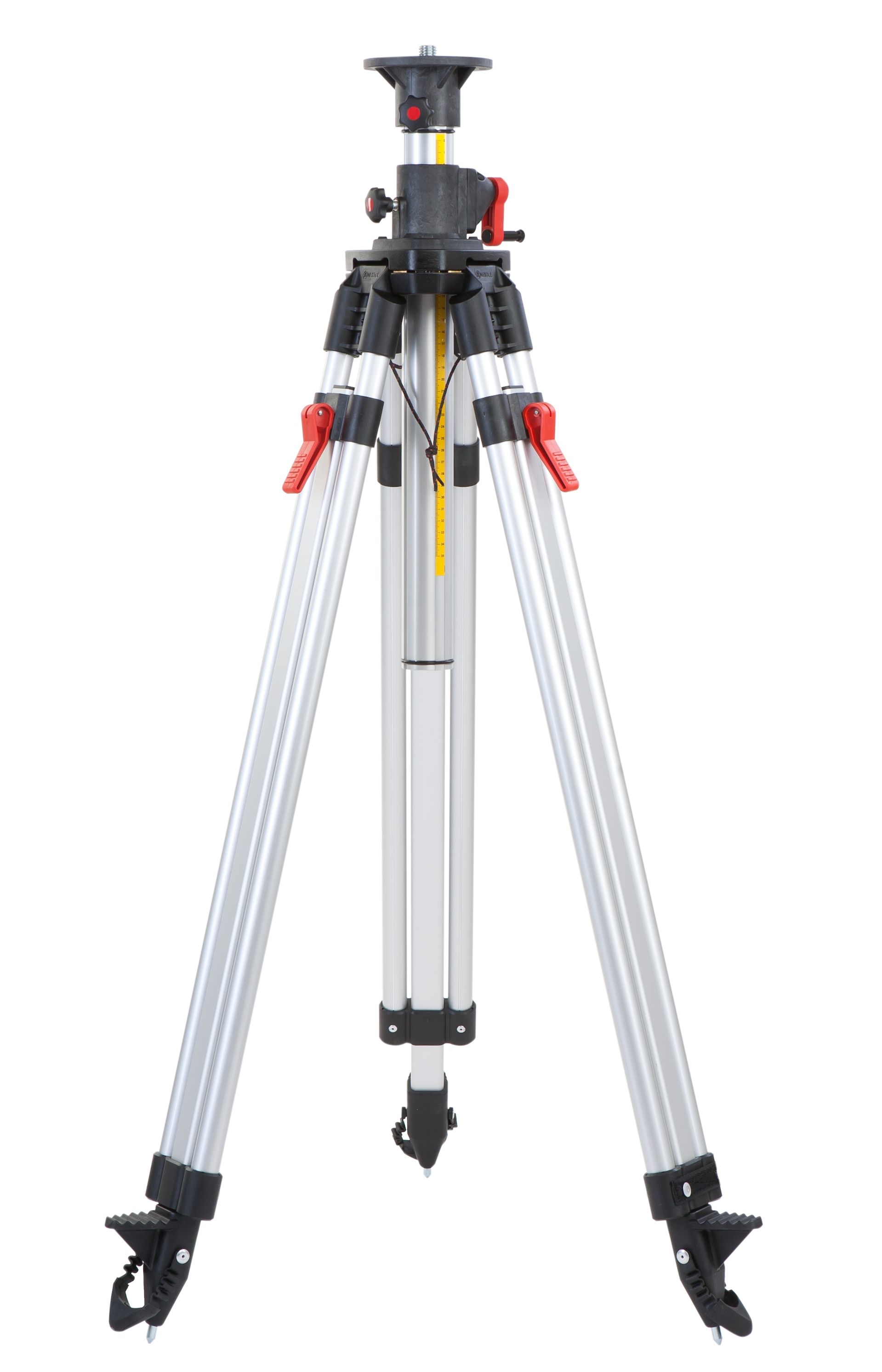 NESTLE Kurbelstativ Aluminium Mittelschwer, selbsthemmend, 90-197cm Aluminiumkopf, Libelle, Gummifußkappe