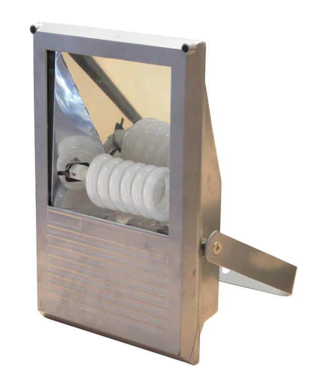 Energiespar-Flutlichtstrahler 65 Watt rechteckige Form