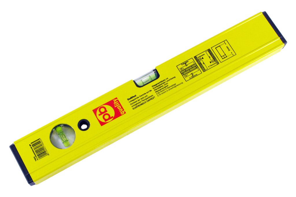 Wasserwaage "pb-Exact" 400 mm gelb, lackiert, Abweichung 0,75 mm /m