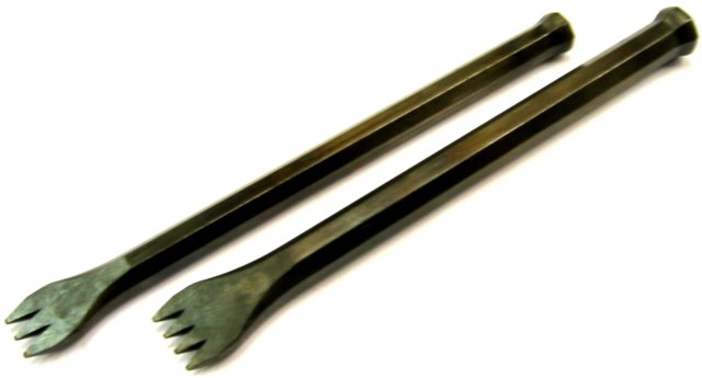 Stahl-Zahneisen Breite 36 mm