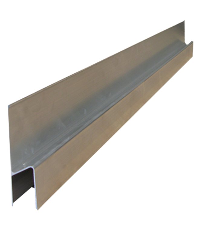 H-Kartätsche, Alu, 120 cm, 113 x 28 x 1,45 mm