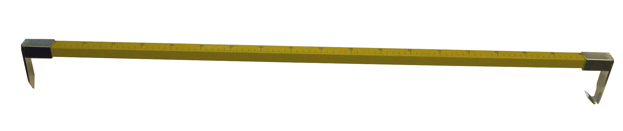 NESTLE Ablängstab Anreißmeterstock, Holz, 100 cm 20x20mm leichte Ausführung mit einseitigem Reißer