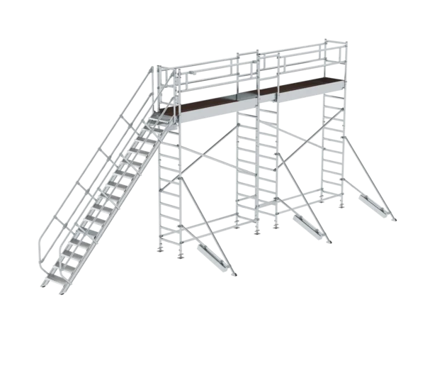 Enteisungsgerüst in Modulbauweise, stationär  Enteisungsgerüst in Modulbauweise, stationär