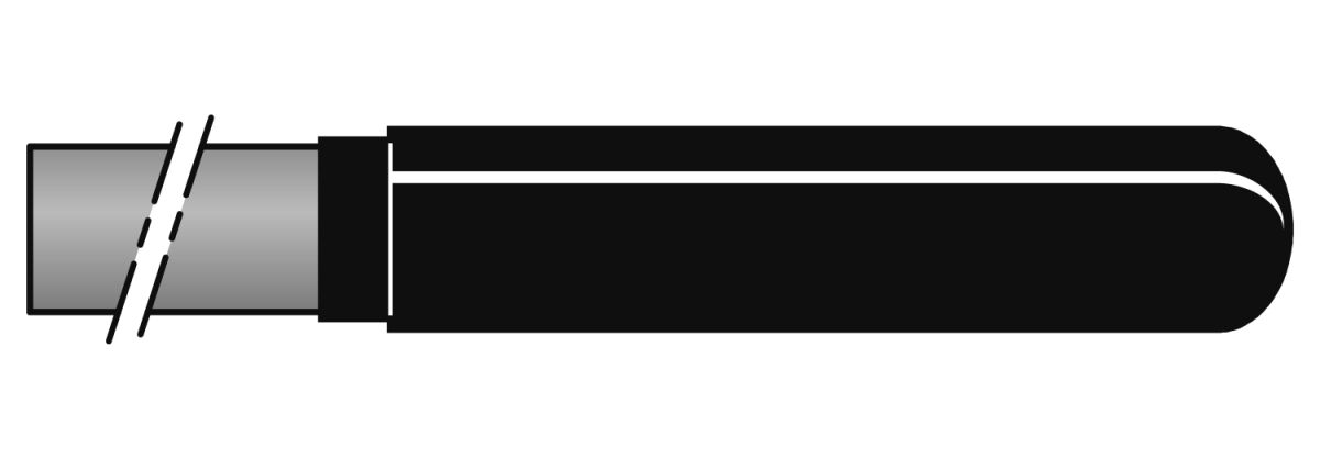 Felco Satz 2 Ersatz Griffe Karbon 42 cm 200C/42  Felco Satz 2 Ersatz Griffe Karbon 42 cm 200C/42