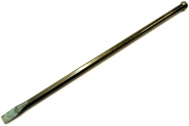 Stahl-Bildhauer-Schrifteisen Schneidbreite 18 mm Stahlstärke: Durchmesser 12 mm
