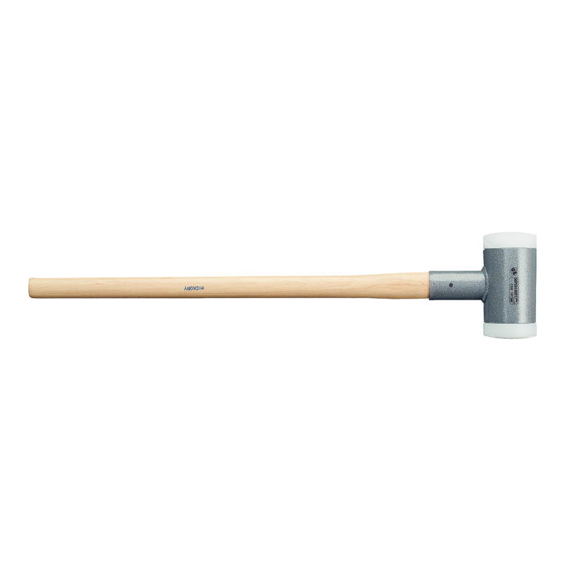 SUPERCRAFT-Vorschlaghammer, rückschlagfrei, mit Hickorystiel,Ø80 / 4 kg,Nylon 
