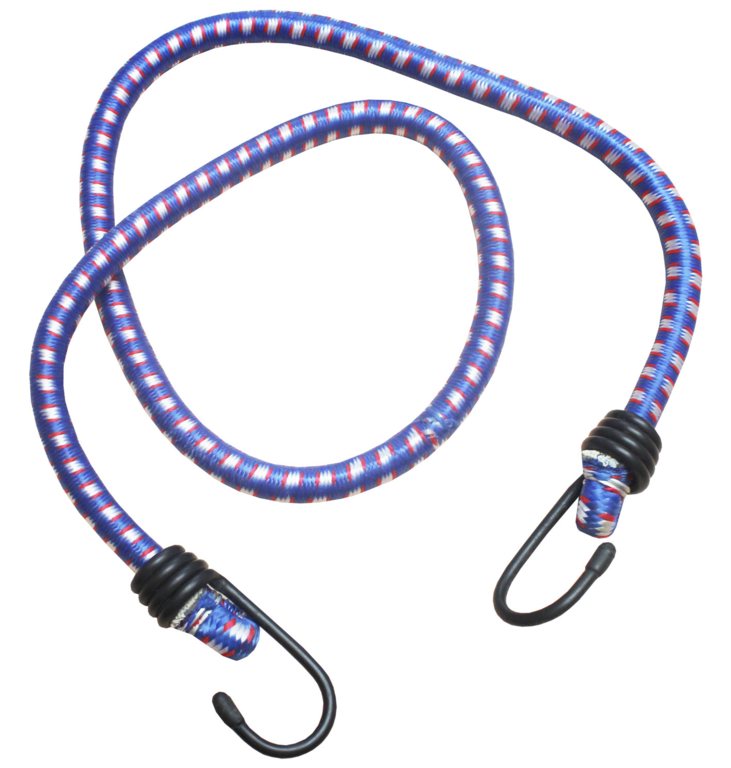 Spanngummi Profi-Qualität Ø 12 mm x 1,00 m lang,blau