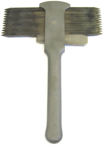 Kröndel komplett, 8 x 8 mm, 12 Zähne Kröndel komplett, 8 x 8 mm, 12 Zähne