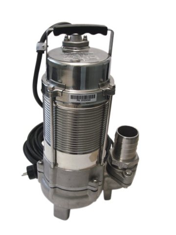 Schmutzwassertauchpumpe Vortex  Niro 100  230 V, 340 Liter/min. Schwimmschalter, Korngröße bis 35 mm