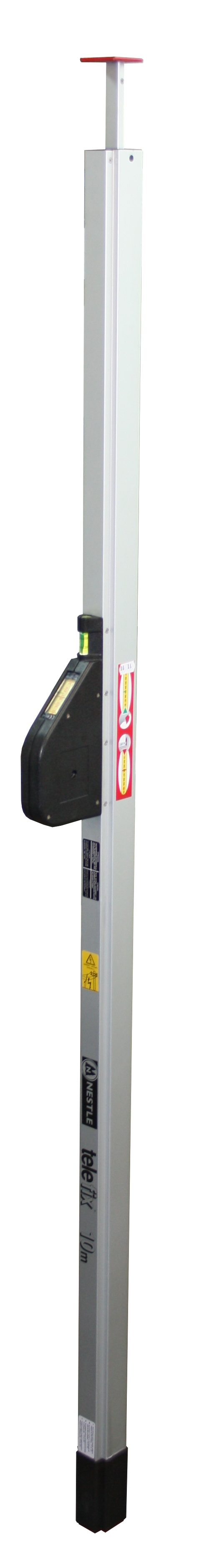 NESTLE Teleskopmetermaß TELEFIX 10,  Aluminium, 164-1000cm Horizontal- und Vertikallibelle  NESTLE Teleskopmetermaß TELEFIX 10,  Aluminium, 164-1000cm Horizontal- und Vertikallibelle