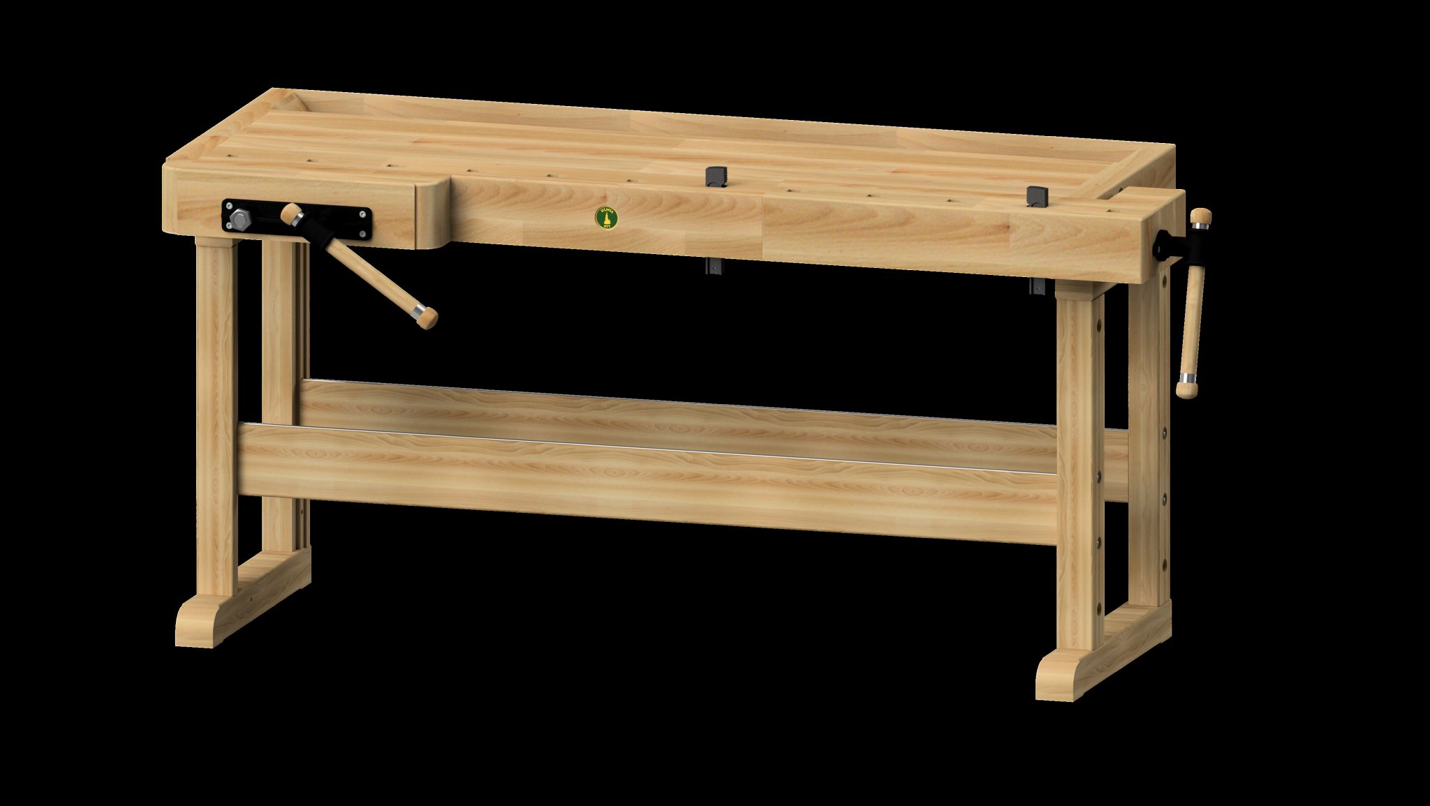 Ulmia Hobelbank für Schreiner Modell 2 Plattenlänge: 1700 mm