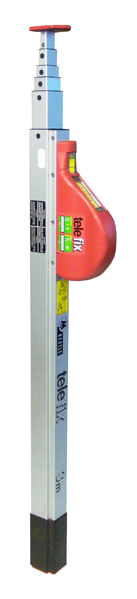 NESTLE Teleskopmetermaß TELEFIX 3, Aluminium, 66-300cm Horizontal- und Vertikallibelle
