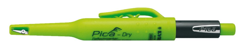 Pica Dry Marker, incl. Schoner mit Spitzer und Graphitmine 2,8 mm, einzeln, lose