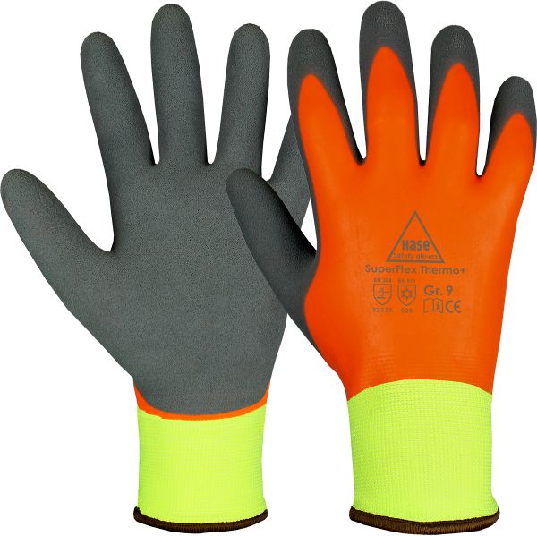 Premium Winterhandschuh SuperFlex Thermo+ Gr. 10 Latexschaumbeschichtung 
