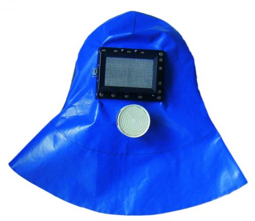 Strahlbläserschutz-Set 530.1ASt/H (A2-P3R D) robuste Haube aus Segeltuch 