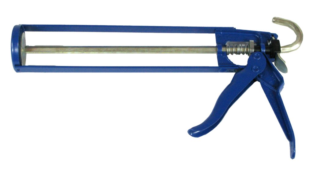 Kartuschenpistole Skelett f. 310ml Kartuschen,  Metallausführung, schwarz Kartuschenpistole Skelett f. 310ml Kartuschen,  Metallausführung, schwarz