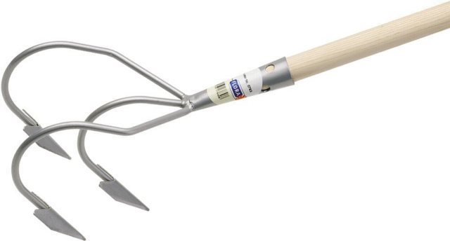 Kultivator - angeschweißte Scharzinken Kasche/Pickhacke  (ohne Stiel) 3 Zinken Kultivator - angeschweißte Scharzinken Kasche/Pickhacke  (ohne Stiel) 3 Zinken