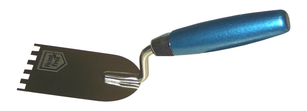 KAUFMANN Gipserspachtel, rostfrei,  gezahnt 8 x 8 mm, 80 mm