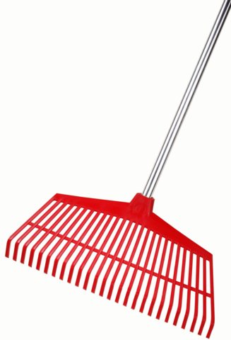 Gartenbesen aus PE  (ohne Stiel) Arbeitsbreite 44 cm mit Alustiel
