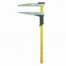 NESTLE Messkluppe Waldfix 40cm 25x5mm Flachprofil, Kunststoffgriff 