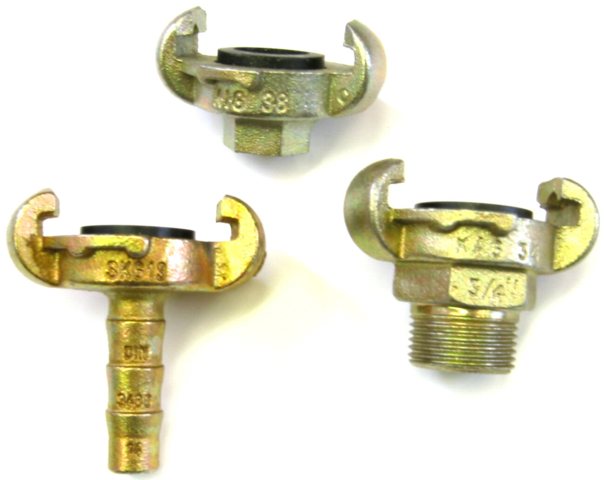 Klauenkupplung Gewindegröße: 1/2" AG