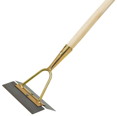 Messerschuffel, pulverbeschichtet,  (ohne Stiel) zweiseitig, Arbeitsbreite 20 cm