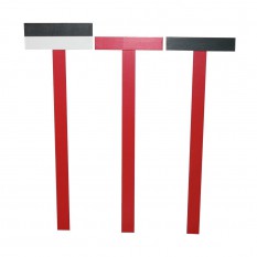 NESTLE Visierkreuz Satz Holz, 2 halbe und 1 volles Kreuz, 1,25m