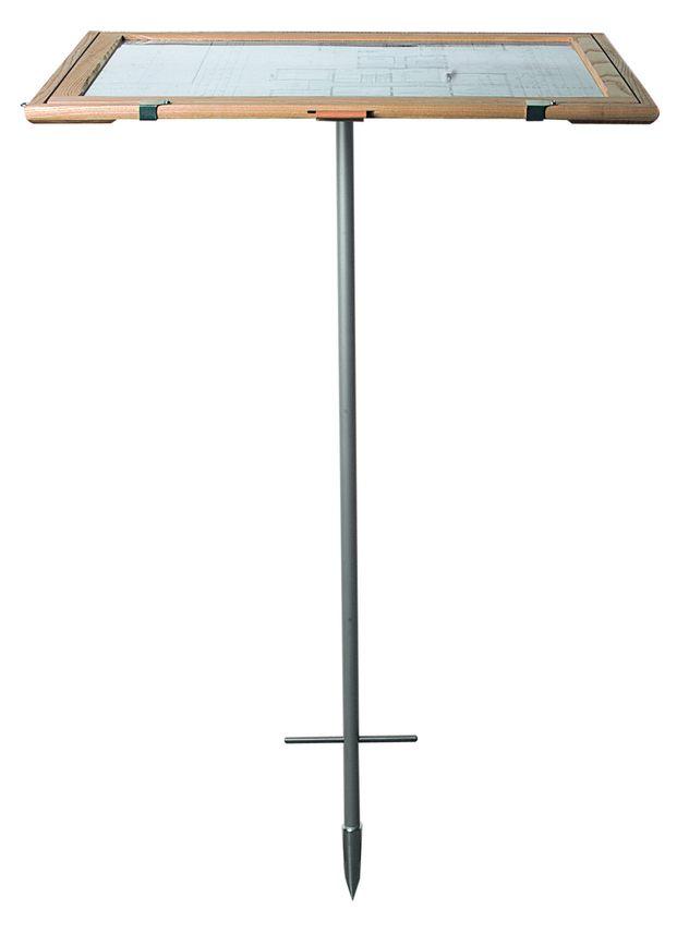 Verstellbares Einbeinstativ Zubehör für Feldtisch DIN A2 Verstellbares Einbeinstativ Zubehör für Feldtisch DIN A2