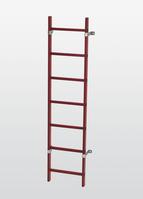 Schachtleiter GFK 300mm Lichte Weite 4 Sprossen Länge ca. 1,12 m 