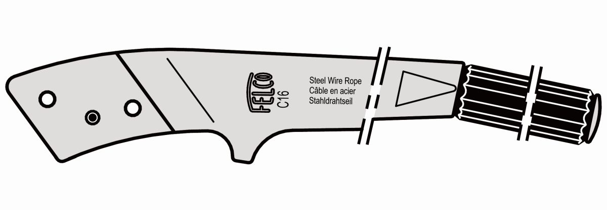 Griff mit Hülle + Stift Felco C16/2  Griff mit Hülle + Stift Felco C16/2