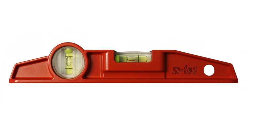 Wasserwaage 250 mm, rot 
