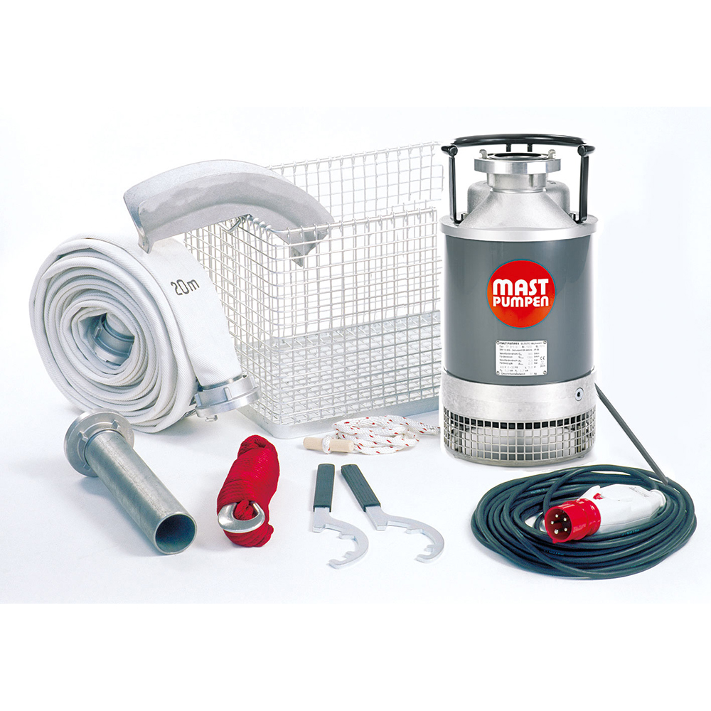Mast Tauchmotorpumpen Set TP8-1N  mit Zubehör