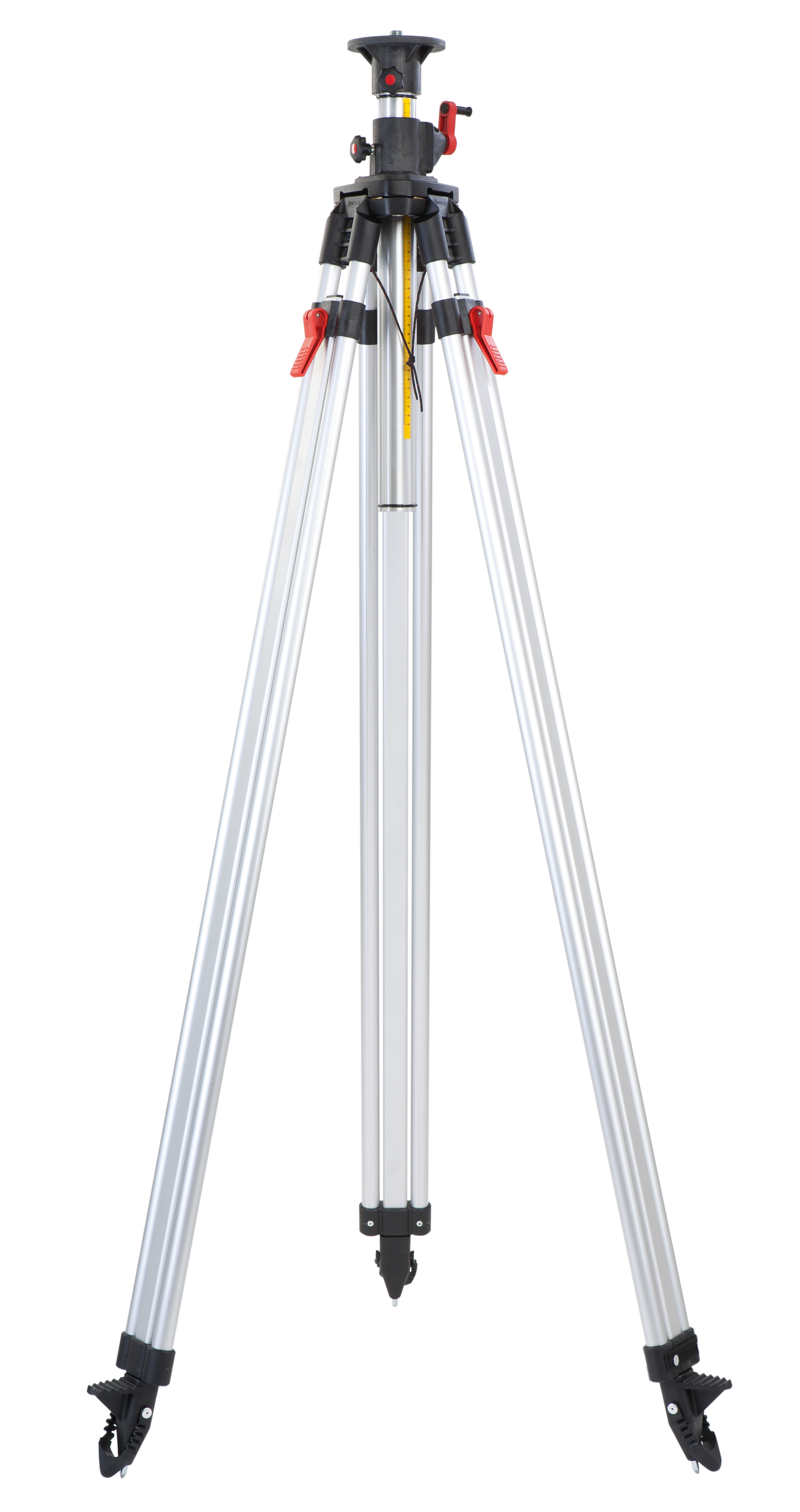 NESTLE Kurbelstativ Aluminium Mittelschwer, selbsthemmend, 150-300cm Aluminiumkopf, Libelle, Gummifußkappe