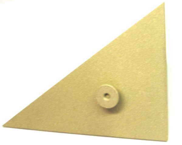 Messing-Schriftwinkel Größe 12x8 cm
